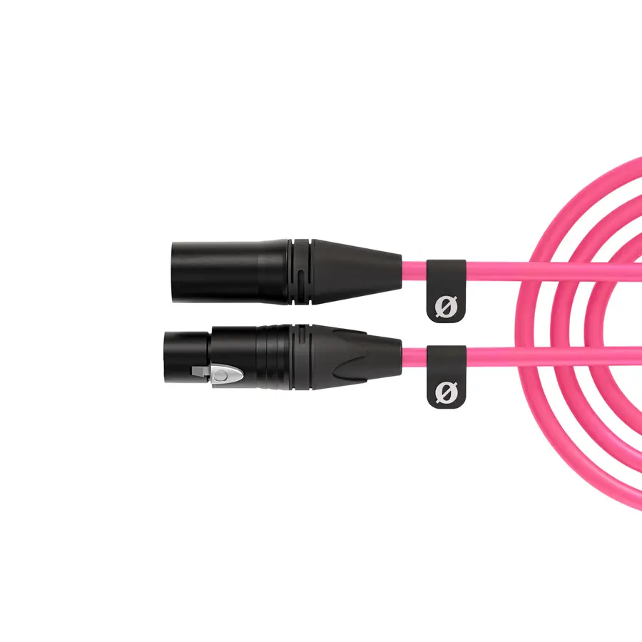Røde XLR Mikrofonkabel Pink 3 meter 