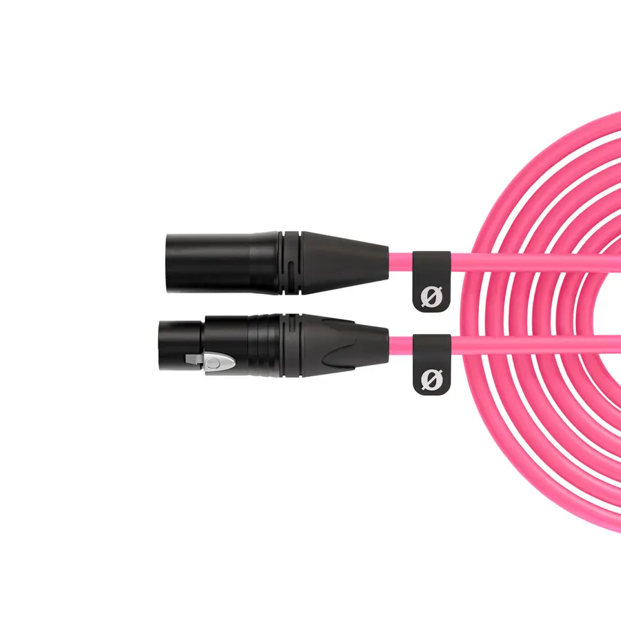 Røde XLR Mikrofonkabel Pink 6 meter 