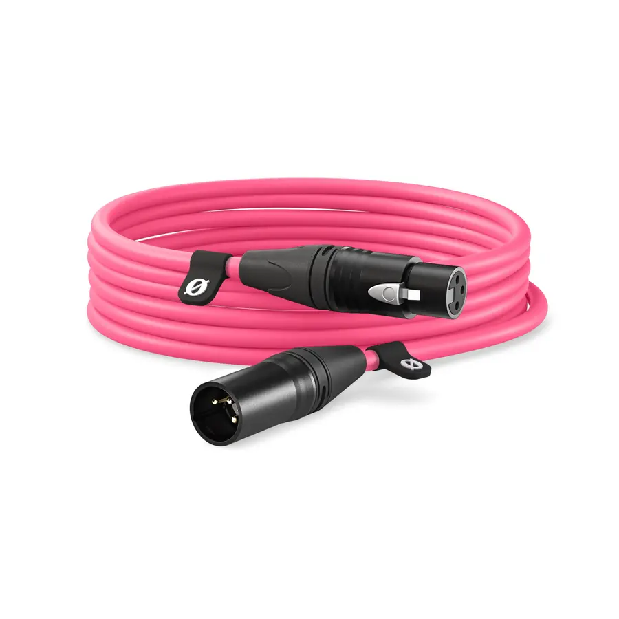 Røde XLR Mikrofonkabel Pink 6 meter 