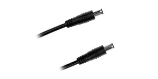 CIOKS L2415 EIAJ til EIAJ, sort Kobler DC7 til 8, 15cm