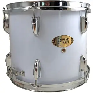 Power Craft PE-022B-10 Powercraft Marching snaredrum 12x10 White