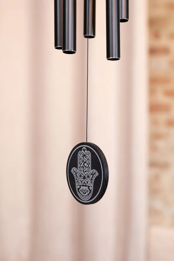 Meinl Sonic Energy HMC36BK Hamsa Meditation Chime 36, Black 