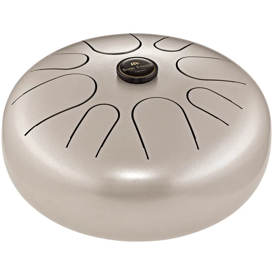 Meinl Sonic Energy STD4PG Steel Tongue Drum, G-Minor, Pearl Grey 