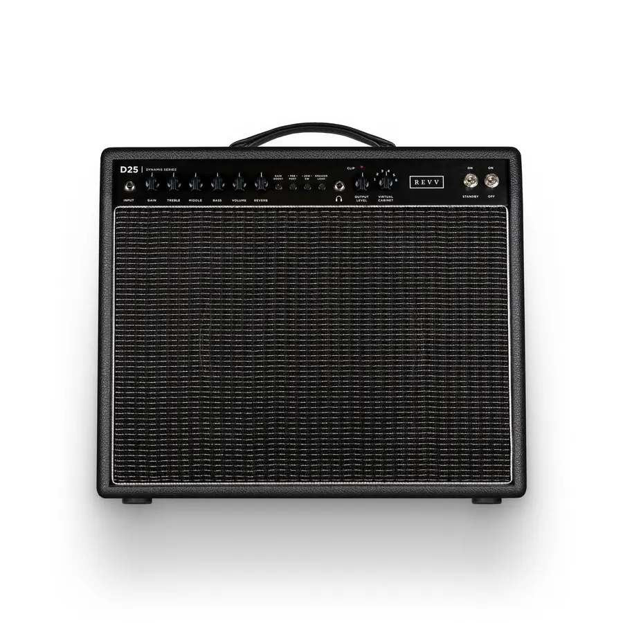Revv Dynamis D25 25/5-watt Tube Combo 1x12” Black (6v6) 