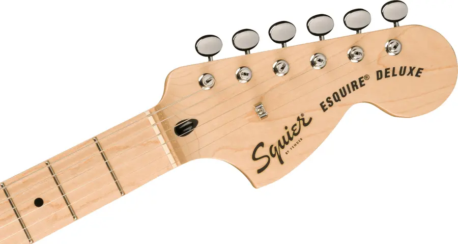 Squier Paranormal Esquire Deluxe Metallic Black, Black Pickguard, MN 