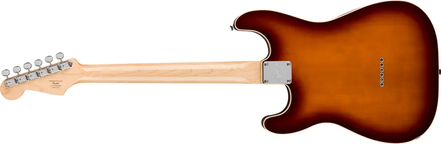 Squier Paranormal Custom Nashville Strat Chocolate 2-Color Sunburst, Laurel 