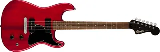 Squier Paranormal Strat-O-Sonic Crimson Red Transparent, Laurel