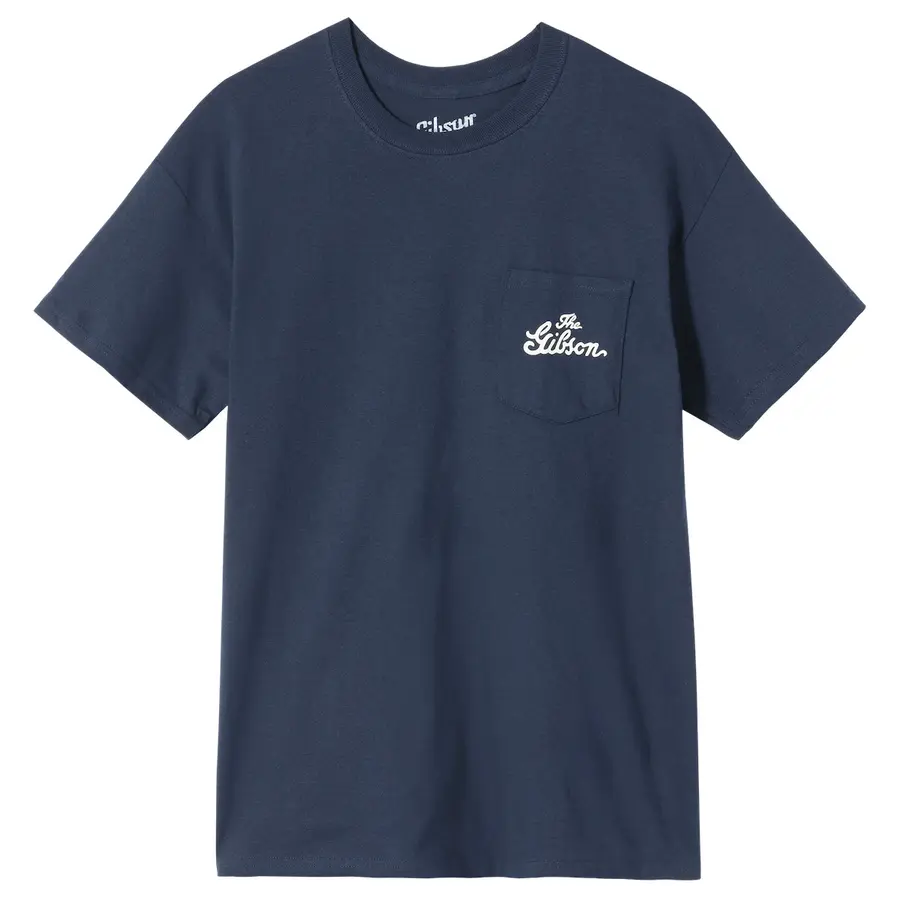 Gibson S&A Premium Instruments Tee (Navy) XL 