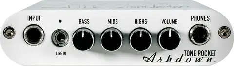 Ashdown Tone Pocket WH White headphone preamp/audio-interface