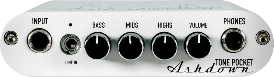 Ashdown Tone Pocket WH White headphone preamp/audio-interface 