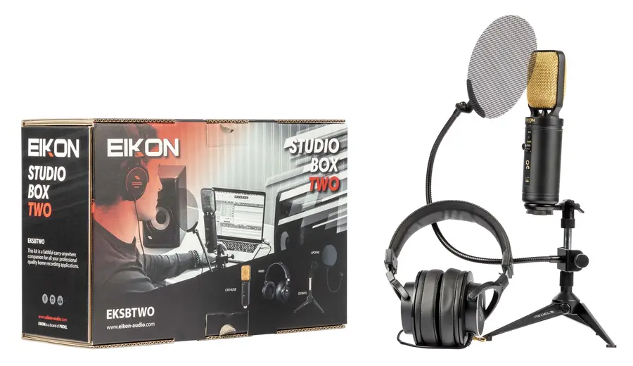 Eikon EKSBTWO Studio Bundle CM14USB+H800+DST60TL+APOP40 