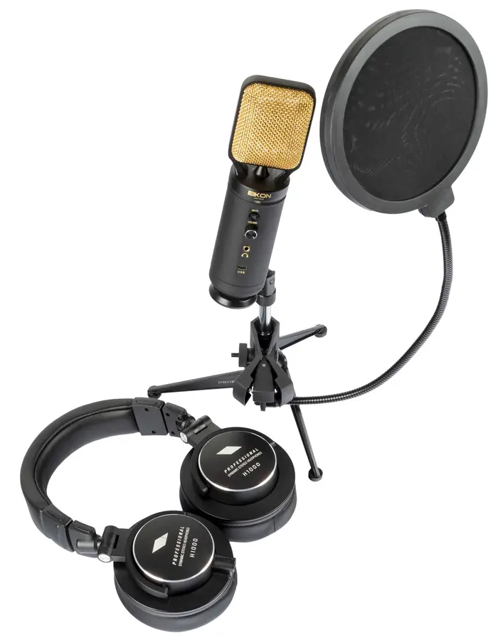 Eikon EKSBTHREE Studio Bundle CM14USB+H1000+DST60TL+APOP65 