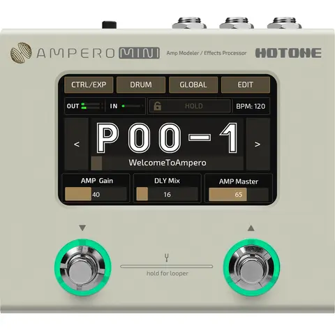 Hotone Ampero Mini Vanilla multieffekt