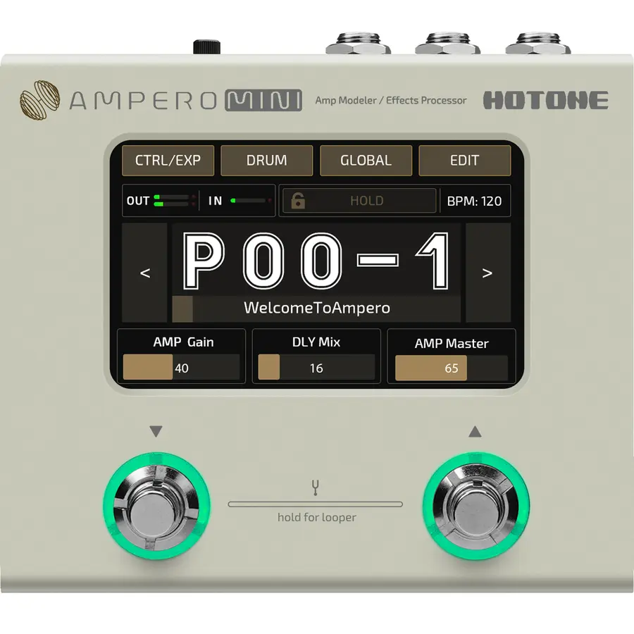Hotone Ampero Mini Vanilla multieffekt 