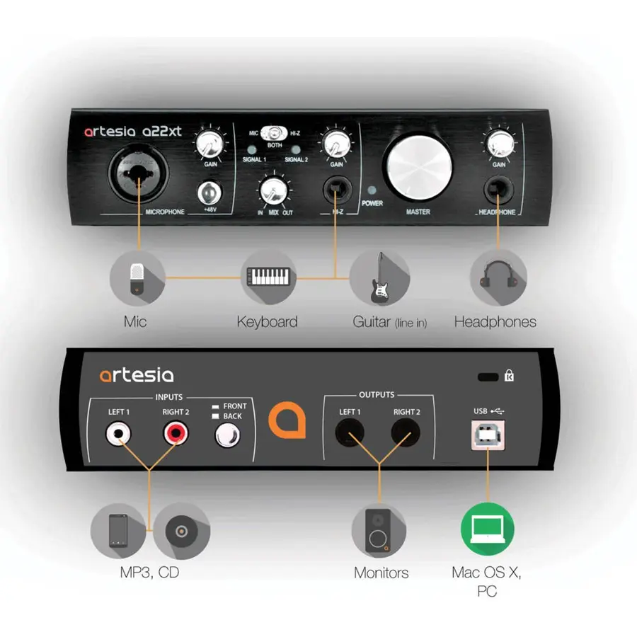 Artesia ARB-4 innspillingsstudio 
