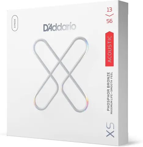 D'Addario XSAPB1356-3P XS Phos.Bronze (013-056) 3-pakning