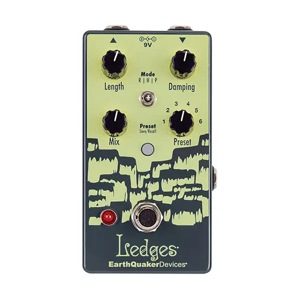 EarthQuaker devices Ledges Tri-Dimensional Reverberation Machine 