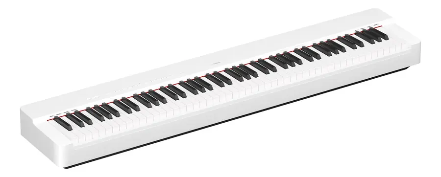 Yamaha P-225 digitalpiano hvit finish 