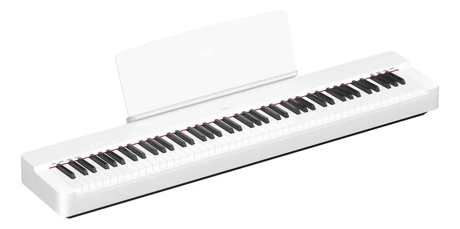 Yamaha P-225 digitalpiano hvit finish 