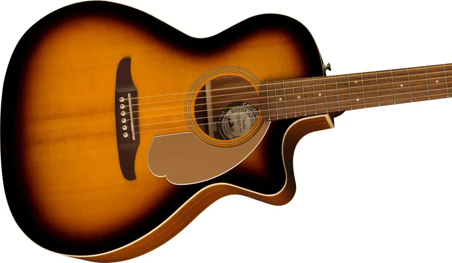Fender Newporter Player Sunburst, Gold PG, Walnut FB 