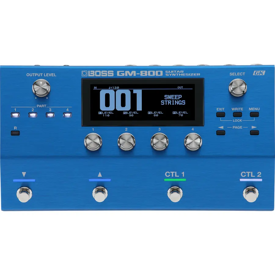 Boss GM-800 Gitarsynth-pedal 