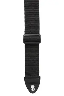 D'Andrea 2" Polyweb Guitar Strap Black w/ Ace-Lock