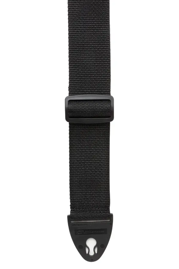 D'Andrea 2" Polyweb Guitar Strap Black w/ Ace-Lock 