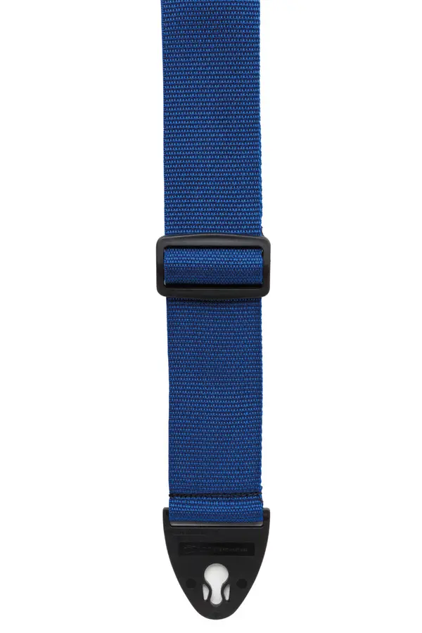 D'Andrea 2" Polyweb Guitar Strap Blue w/ Ace-Lock 