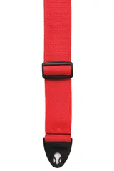 D'Andrea 2" Polyweb Guitar Strap Red w/ Ace-Lock