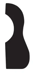 D'Andrea Acoustic Guitar Large Pickguard Black