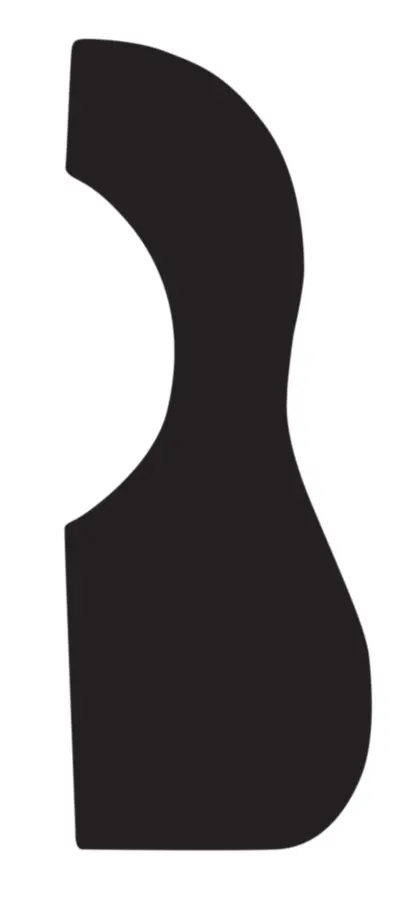 D'Andrea Acoustic Guitar Large Pickguard Black 