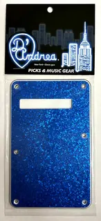 D'Andrea ST-Style Back Plate Blue Sparkle