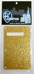 D'Andrea ST-Style Back Plate Gold Sparkle