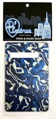 D'Andrea ST-Style Back Plate Blue Swirl Pearl