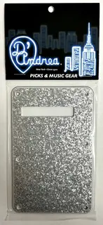D'Andrea ST-Style Back Plate Silver Sparkle