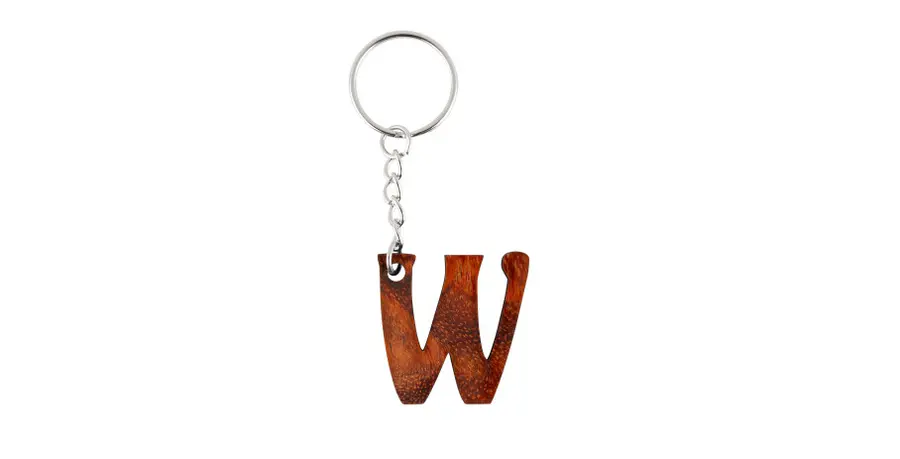 Warwick Wood Keychain, Bubinga 