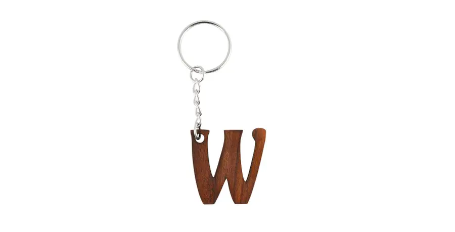 Warwick Wood Keychain, Morado 