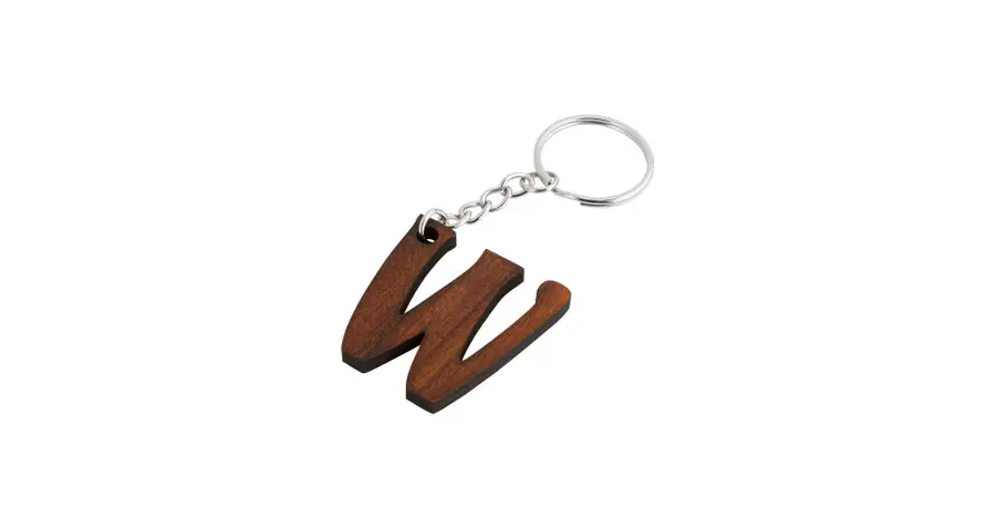Warwick Wood Keychain, Morado 