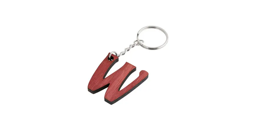Warwick Wood Keychain, Purpleheart 