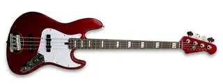 Lakland Skyline 44-60 Custom Bass 4-Str Candy Apple Red Gloss