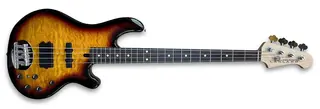 Lakland Skyline 44-02 Deluxe Bass 4-Str Quilted Maple, Three Tone Sunburst Gloss