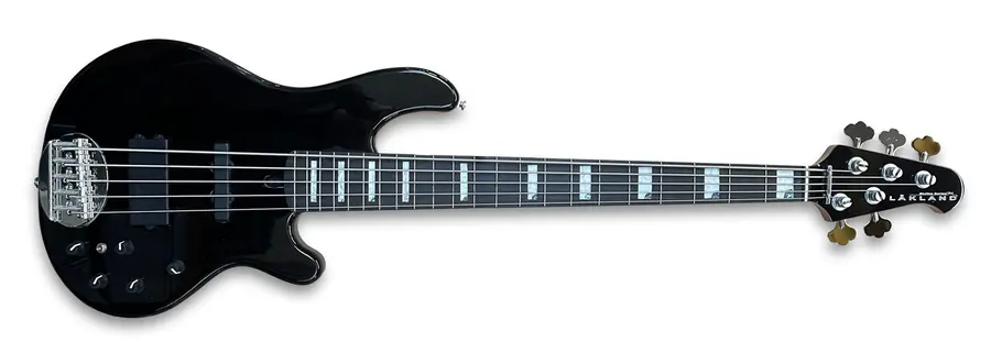 Lakland Skyline 55-02 Custom Bass 5-Str Black Sparkle Gloss 