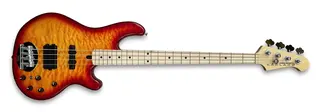 Lakland Skyline 44-02 Deluxe Bass 4-Str Quilted Maple Top, Cherry Sunburst Gloss