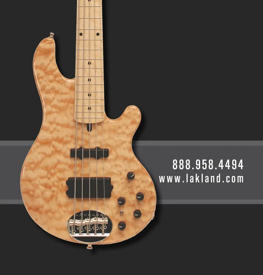 Lakland Custom Wound Stainless Steel (045-128) 5-String, Medium 