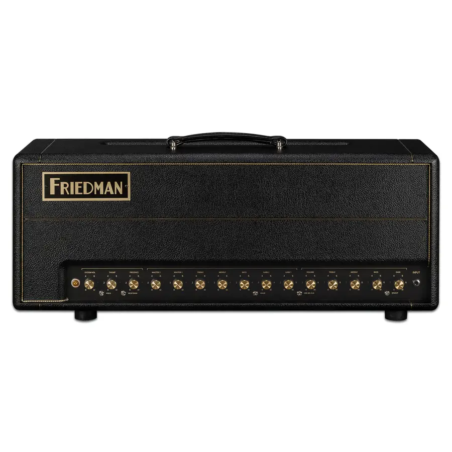 Friedman BE-100 Deluxe Head 3 Channel - 100 Watt Head - EL34 