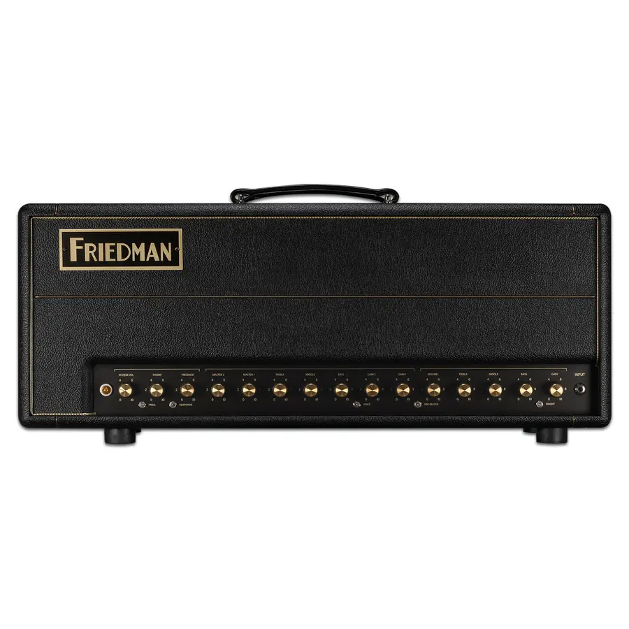 Friedman BE-100 Deluxe Head 3 Channel - 100 Watt Head - EL34 