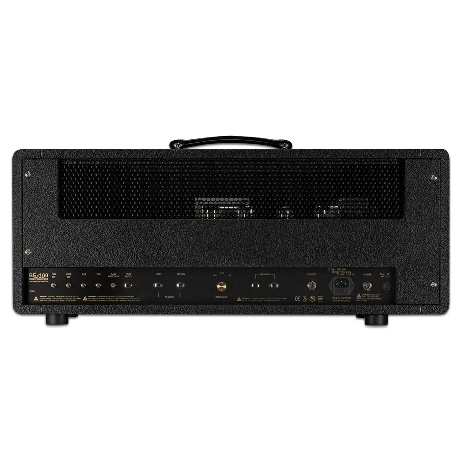 Friedman BE-100 Deluxe Head 3 Channel - 100 Watt Head - EL34 