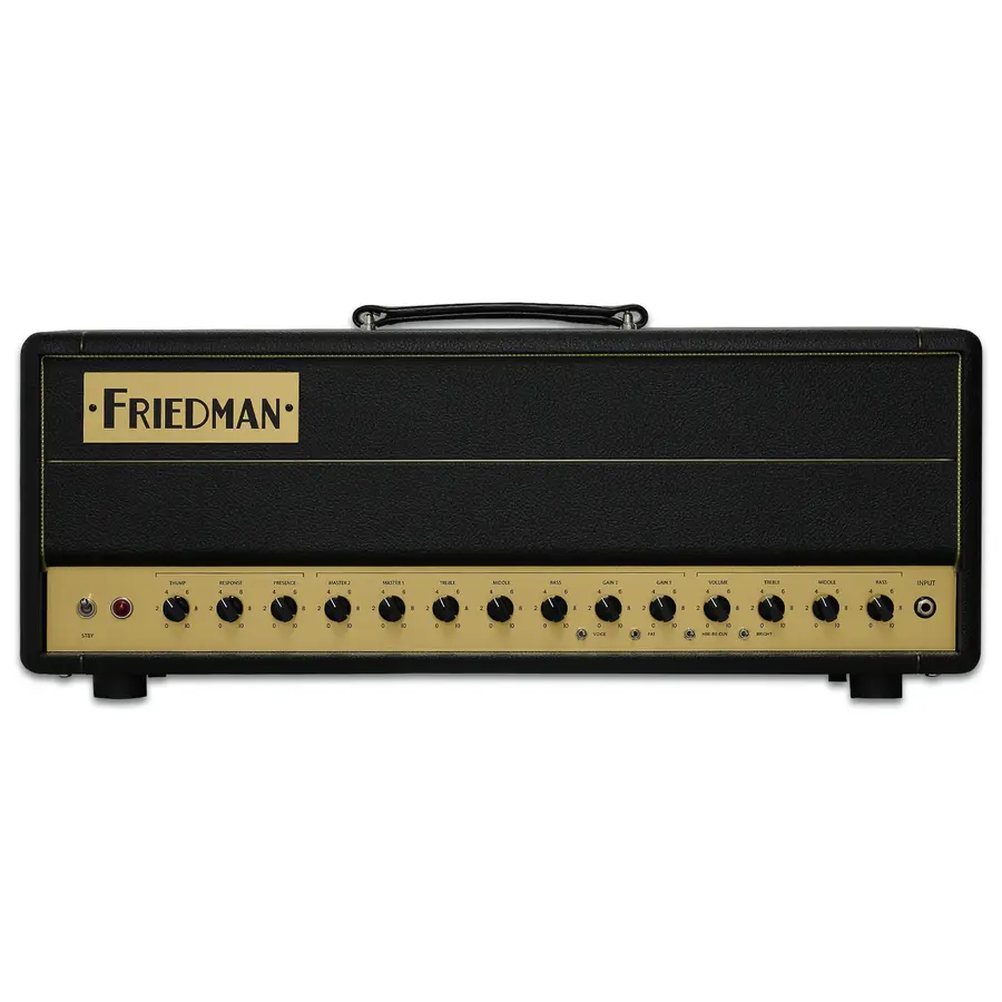 Friedman BE-50 Deluxe Head 3 Channel - 50 Watt Head - EL34 