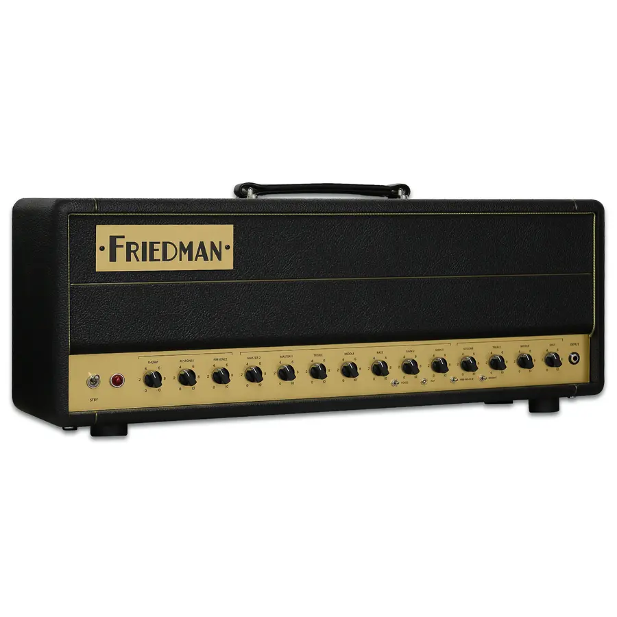 Friedman BE-50 Deluxe Head 3 Channel - 50 Watt Head - EL34 