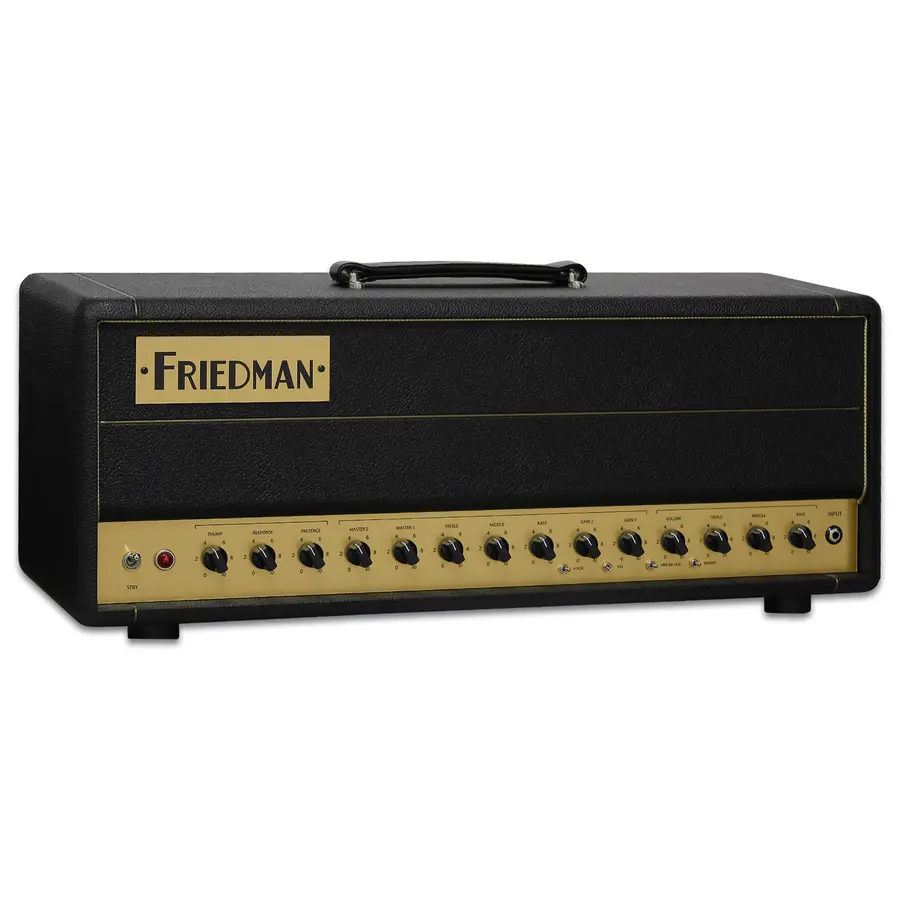 Friedman BE-50 Deluxe Head 3 Channel - 50 Watt Head - EL34 